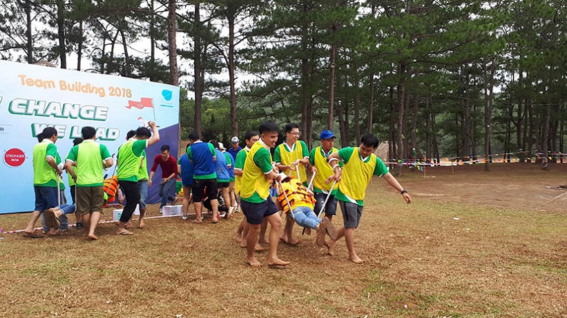 Tổ chức team building Đà Lạt