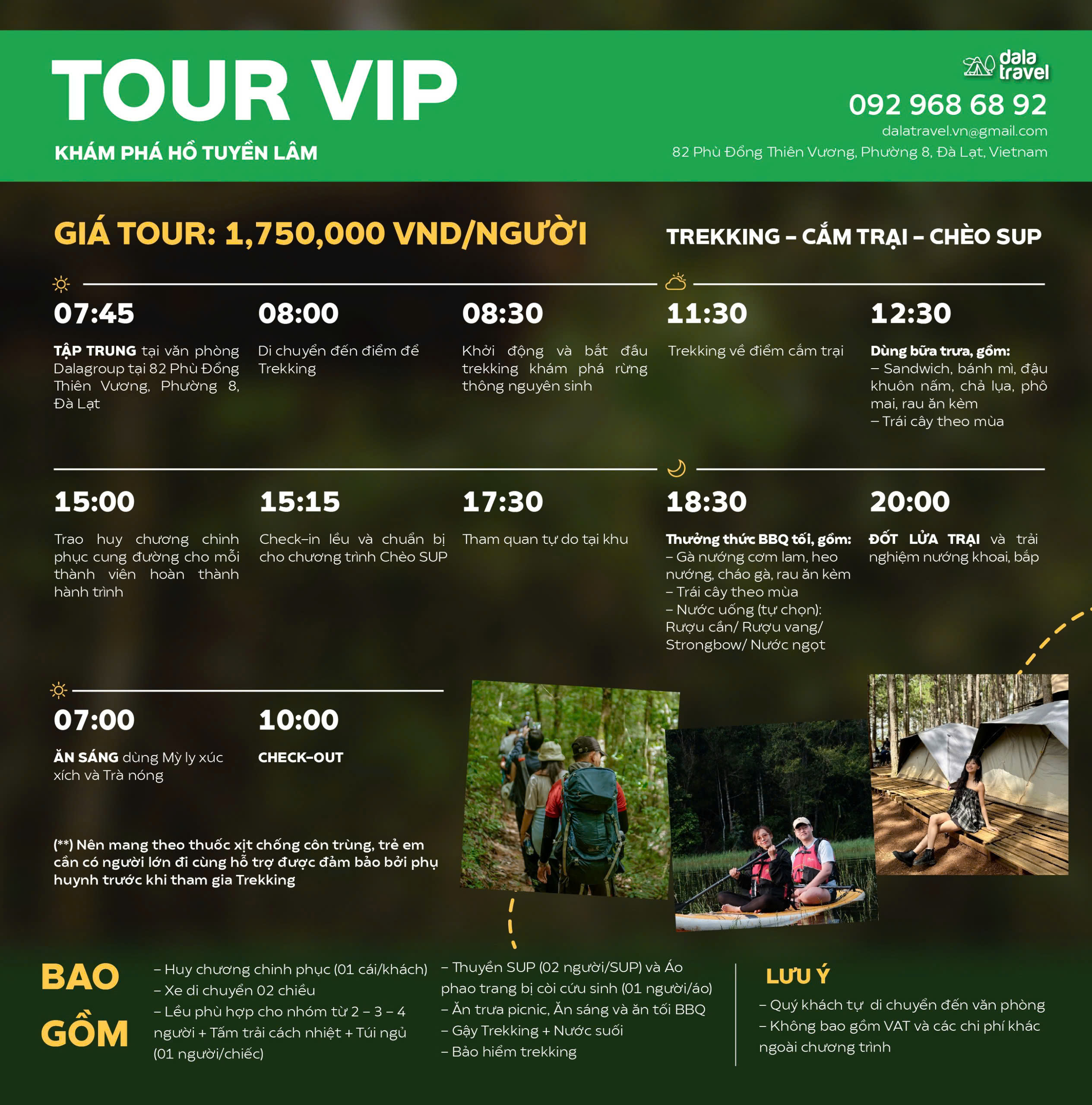 11Tour trekking Hồ Tuyền Lâm Đà Lạt